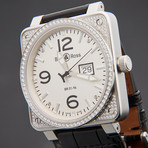 Bell & Ross Grand Date Automatic // BR0196-TOP DIAMOND // Pre-Owned