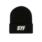 SYF Knit Hat // Jet Black