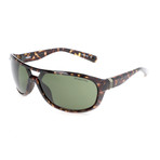 Unisex Miler Sunglasses // Tortoise + Green