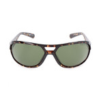 Unisex Miler Sunglasses // Tortoise + Green
