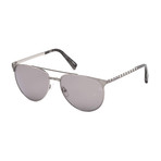 Men's EZ0040 Sunglasses // Shiny Light Ruthenium