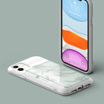 Damda Glide Shield // White Marble (iPhone 11 Pro)