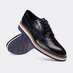 Kace Casual Shoes // Black + Blue (Euro: 39)