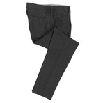 Wool Pleated Dress Pants // Charcoal Gray (54)