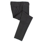 Wool Pleated Dress Pants V3 // Dark Gray (54)