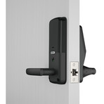 Lockly Secure Plus // Smart LatchDoor Lock (Matte Black)