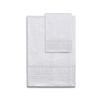 Ultimate Pillow Guy Towel Bundle // 1 Hand & 1 Bath (White)