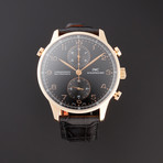 IWC Portuguese Rattrapante Chronograph Manual Wind // IW3712-10 // Pre-Owned