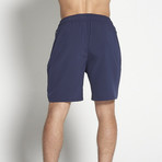 8" Sport Shorts + Side Pockets // Navy (M)