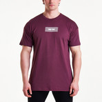 Comfort T-Shirt // Washed Maroon (L)