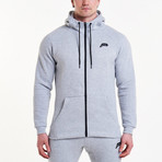 Icon Tapered Jacket // Heather Gray (L)