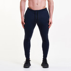 Icon Tapered Joggers // Dark Navy (L)