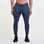 Icon Tapered Joggers // Navy Wash (S)