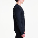 Zephyr Long Sleeve T-Shirt // Black (M)