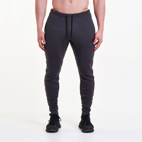 Icon Tapered Joggers // Slate (S)