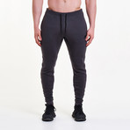 Icon Tapered Joggers // Slate (L)