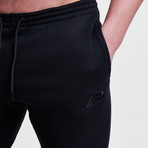 Stretch-Fit Cuffed Bottoms // Blackout (S)