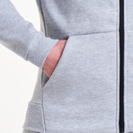 Icon Tapered Jacket // Heather Gray (L)