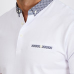 Grayson Short Sleeve Polo Shirt // White (Small)