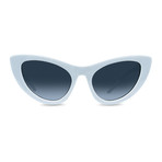 Unisex Cali Sunglasses // White + Gray