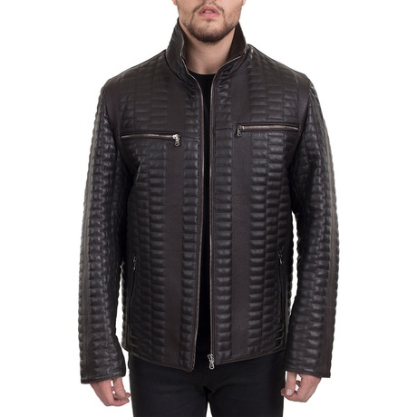 Leather Jacket II // Dark+Brown (XS)