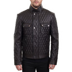 Leather Jacket I // Dark Brown (M)