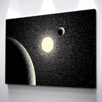 Solar Flare Canvas Print (Small // 1 Panel)