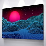 Digital Dunes Canvas Set (Medium // 1 Panel)