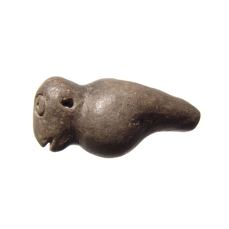 Pre-Columbian Bird Whistle // Ancient Mexico, 100 BC - 250 AD