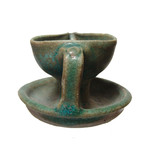Nishapur Oil Lamp // Ancient Persia c. 10th - 12th Century AD