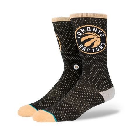 Raptors Jersey Socks // Gold (M)