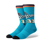 Pistons 96 HWC Socks // Blue (M)