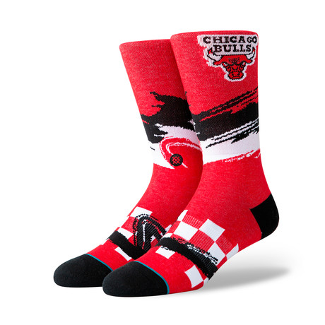 Bulls Wave Racer Socks // Red (M)