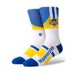 Warriors Shortcut Socks // Blue (S)