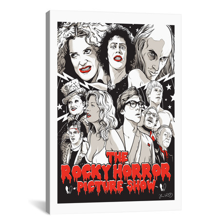 The Rocky Horror Picture Show // Joshua Budich (18"W x 26"H x 0.75"D)