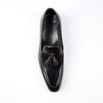 Jacques Tassel Slip-On Dress Shoes // Black (US: 6.5)