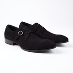 Wouter Dress Shoe With Lace And Monk Strap // Black (US: 6.5)