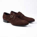 Wouter Dress Shoe With Lace And Monk Strap // Brown (US: 6.5)