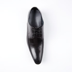 Paolo Lace Up Italian Design Dress Shoe // Black (US: 9)