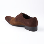 Paolo Lace Up Italian Design Dress Shoe // Brown (US: 8)
