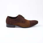 Paolo Lace Up Italian Design Dress Shoe // Brown (US: 7)