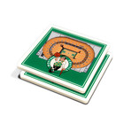 3D StadiumView Coasters // Boston Celtics