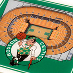 3D StadiumView Coasters // Boston Celtics