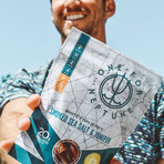 One For Neptune // Sea Jerky Smoked Sea Salt + Juniper // Pack of 3