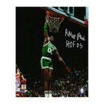 Robert Parish Signed Boston Celtics Action Dunk Photo with HOF'03 // 8" x 10"