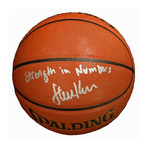 Steve Kerr Signed Spalding NBA Indoor/Outdoor Basketball with Strength In Numbers