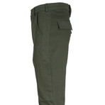 The Pursuit Tuxedo Pant // Military Green (S)