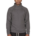 The Crossover Sweatshirt // Dark Gray (XL)