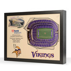 Minnesota Vikings // US Bank Stadium (5-Layer)