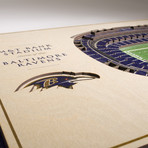 Baltimore Ravens // M&T Bank Stadium (25 Layers)